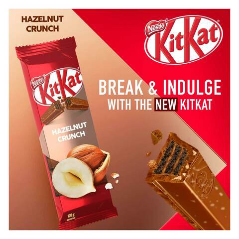 Nestle Kitkat Hazelnut Crunch 120g x15