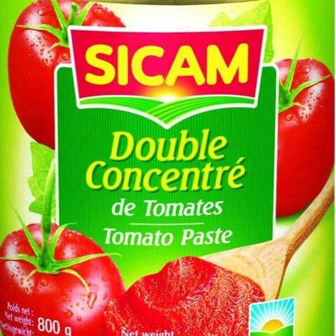 Sicam Double Concentrate Tomato Paste 800g