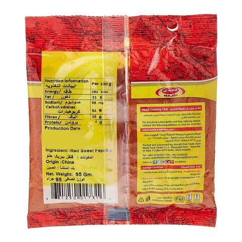 Majdi Red Sweet Paprika 95g