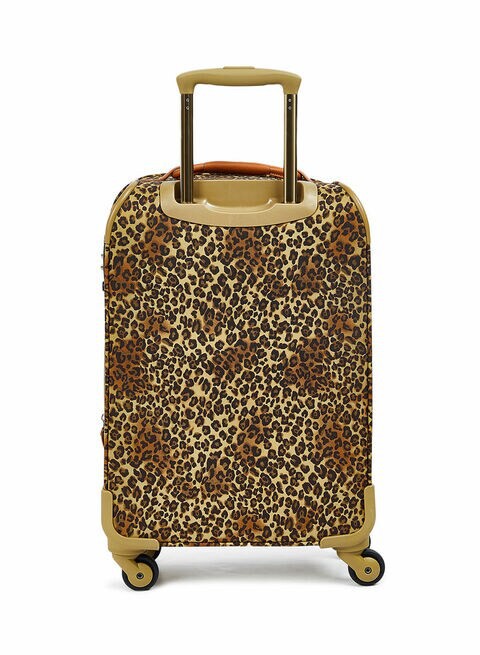 Regency Leopard Khaki Premium Style 4-wheel Trolley 23inch - RLT 002