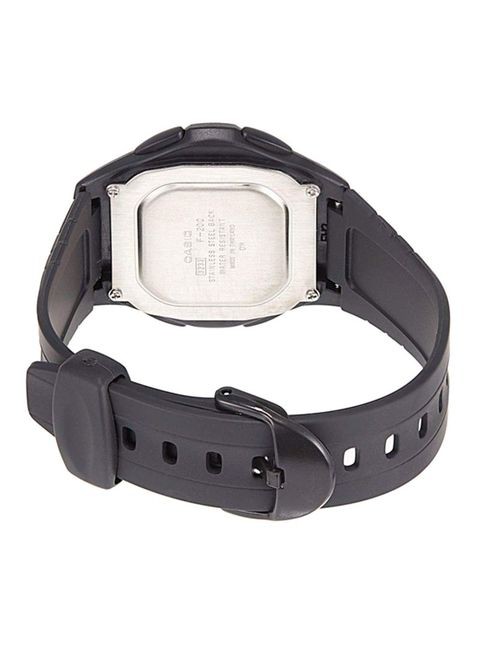 Casio - Boys&#39; Water Resistant Resin Digital Watch F-200W-9A