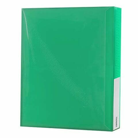 Pioneer Photo Albums CF-2 72-Pocket Poly Cover Space Saver Album, Green