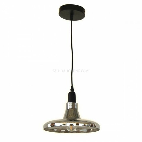 Pendant Light Smoke Style D130523 - Silver