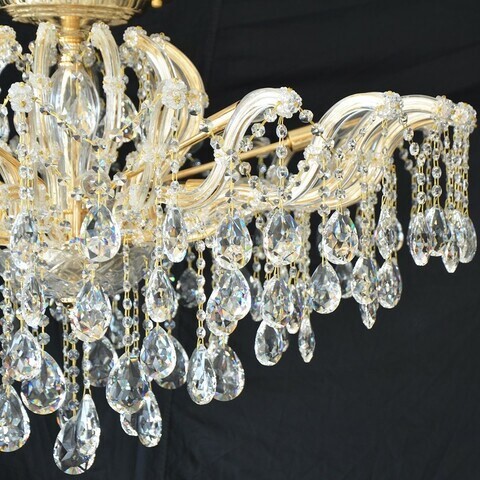 Crystal Chandelier 8 Arms MX6855 D750*H480 - Gold