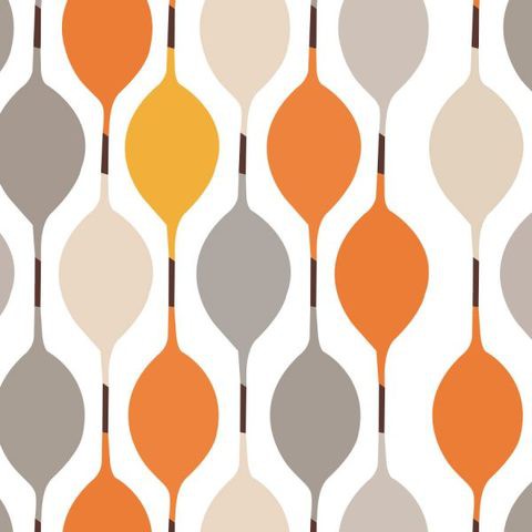 BeeHouse Tangerine Blackout Roller Blinds W: 90cm H: 200cm