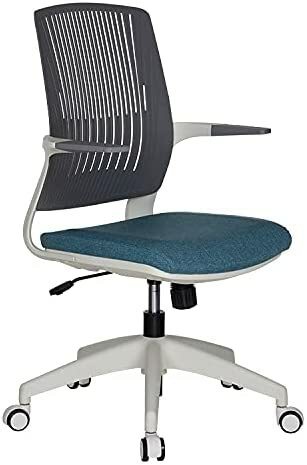 BASIC Chair, Ergonomic Desk Chair, Office &amp; Computer Chair for Home &amp; Office by Navodesk (STEEL BLUE)