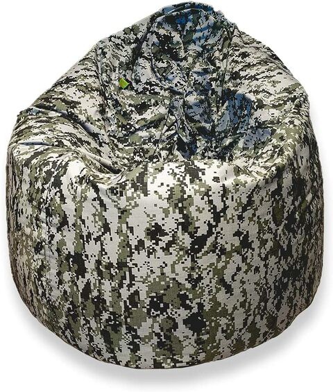 Luxe Decora - Camouflage bean bag