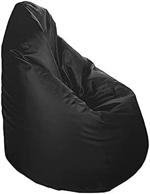 Luxe Decora PVC Bean Bag (Black)