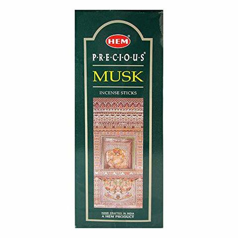 Hem Precious Musk 100 Incense Sticks (5 X 20 Stick Packs)