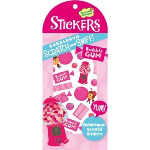 Peaceable Kingdom Scratch And Sniff Bubblegum Scented Sticker Pack