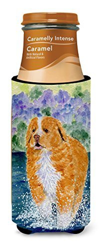 Caroline&#39;s Treasures Ss8619Muk Nova Scotia Duck Toller Ultra Beverage Insulators For Slim Cans, Slim Can, Multicolor