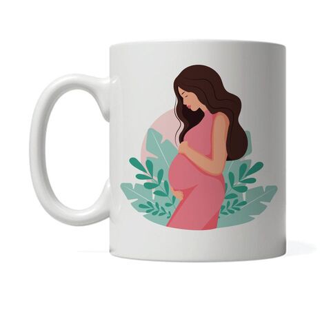 New Mommy Mother Printed Ceramic Tea and Coffee Mug 320ml   Coffee Mug   Tea Mug   Mug for Tea   Mug for Coffee   Mug for Gifting   Ceramic Coffee Mug   Printed Coffee Mug