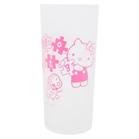 Hello Kitty Jigsaw Puzzle, Drinking Glass, Clear