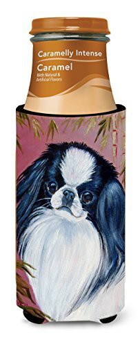 Caroline&#39;s Treasures 7149Muk Japanese Chin Ultra Beverage Insulators For Slim Cans, Slim Can, Multicolor