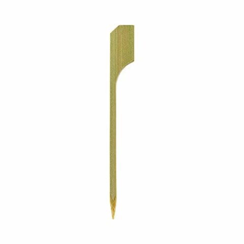 2.75-inch Bamboo Paddle Skewers: Perfect for Serving Appetizers and Cocktail Garnishes - Natural Color - 1000-CT - Biodegradable and Eco-Friendly - Restaurantware