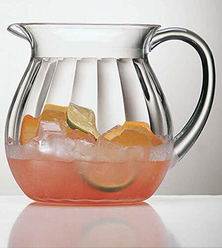 Prodyne AP-23 Contours 2-3/4-Quart Acrylic Pitcher, Clear