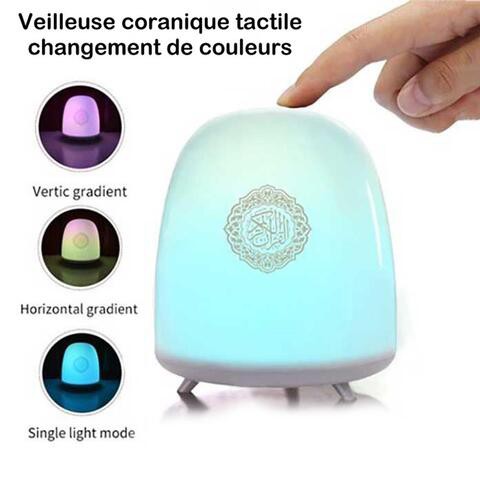 Equantu Quran translation Light quran speaker touch lamp quran cube APP for muslim prayer SQ906