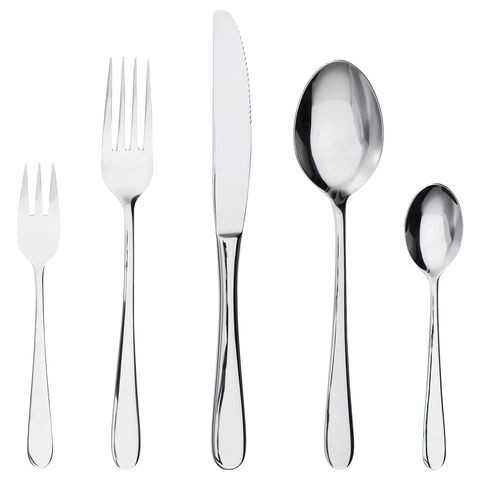 Martorp - 30-Piece Cutlery Set, Stainless Steel