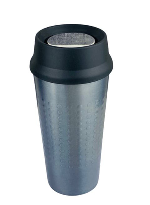 Thermal Cup Stainless Steel, Vacuum Insulated Travel Tumbler, Durable Insulated Coffee Mug, Thermal Cup with Double Partition SEALING Ring - 360ml (GREY)