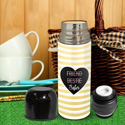 Friend Bestie Sister Thermos Flask