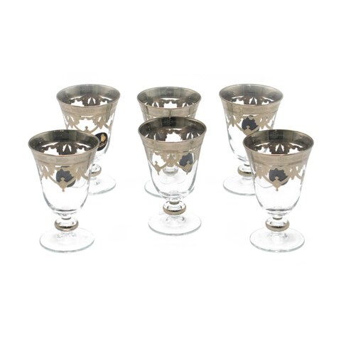 San Marco 6pcs Set Water Glass- Made In Italy