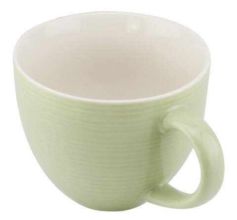 CERAMIC CUP 11.3CM-GREEN (BD-SOUP-B16)