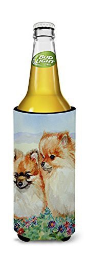 Caroline&#39;s Treasures 7262Muk Pomeranian Ultra Beverage Insulators For Slim Cans, Slim Can, Multicolor