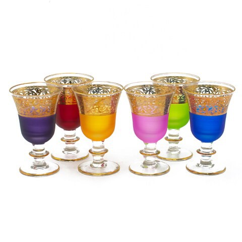 San Marco 6pcs Set Juice Glass- Made In Italy