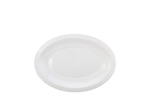 SHALLOW OVAL SERVING PLATTER - EXTRA LARGE (41CM) - WHITE (MCHP-5106-WH), 6PCS SET