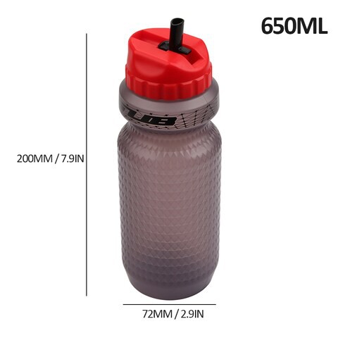 Generic-Bicycle Water Bottle Leakproof Silica Gel Sports Water Bottle Mountain Bike Road Bicycle Cycling Water Bottle for Running Camping Jogging Fitness