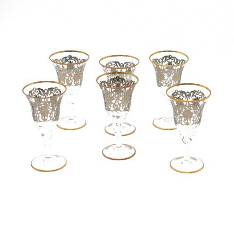 San Marco 6pcs Set Juice Glass- Made In Italy