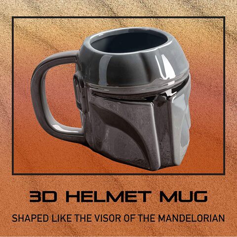 Mandalorian Shaped Mug