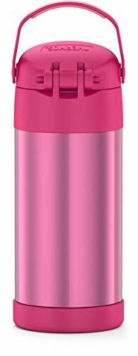 Thermos Funtainer Ss Insulated Straw Bottle 12Oz Pink