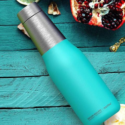 Asobu - Oasis Vacuum Insulated Double Walled Water Bottle Turquoise 600 ml