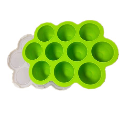 Flexible Ice Cube Molds Storage Container