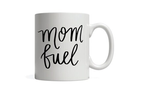 Giftmate Mom Fuel Printed Ceramic Tea and Coffee Mug 320ml