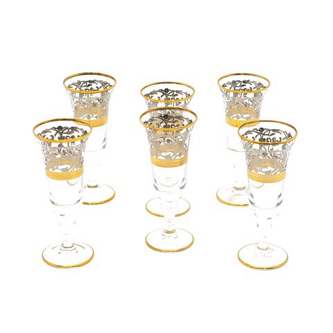 San Marco 6pcs Set Juice Glass- Made In Italy