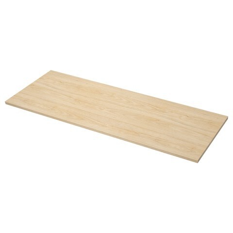 Ekbacken - Worktop, Ash Effect, Laminate, 186X2.8 Cm