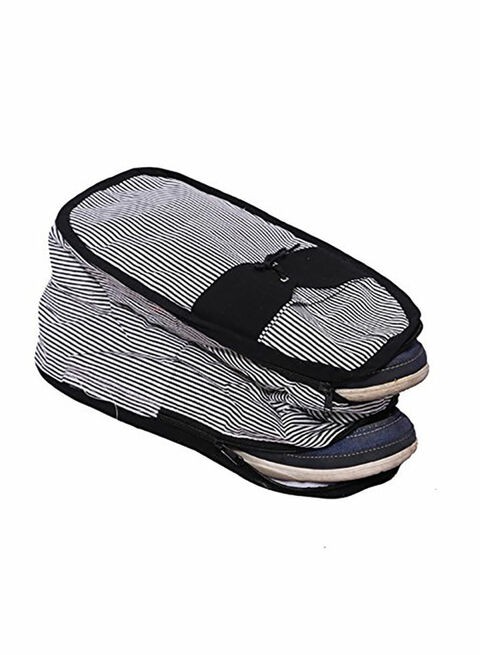 Generic 2-Piece Shoe/Slipper Cover Grey 13 X 7 X 8cm