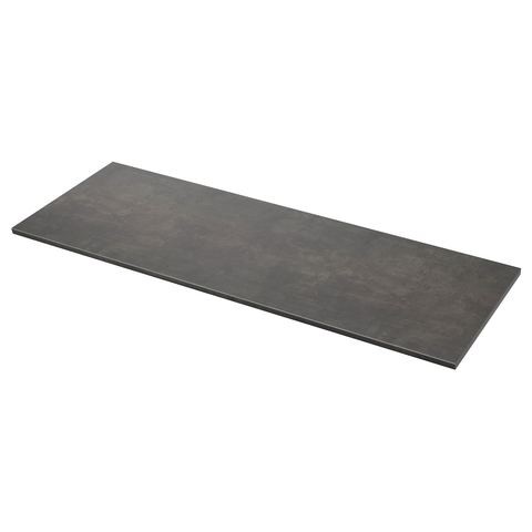 Ekbacken - Worktop, Concrete Effect, Laminate, 186X2.8 Cm