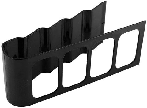 Generic Four-Lattice Remote Control Storage Holder Desktop Plastic Rack