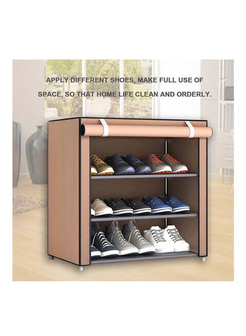 Generic Shoes Organizer Rack Brown 30X60X55cm