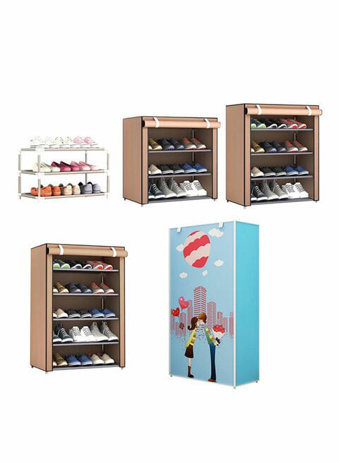 Generic Shoe Rack Organizer Brown