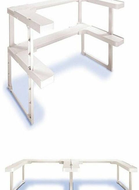 Spicy Shelf Stackable Organizer - White