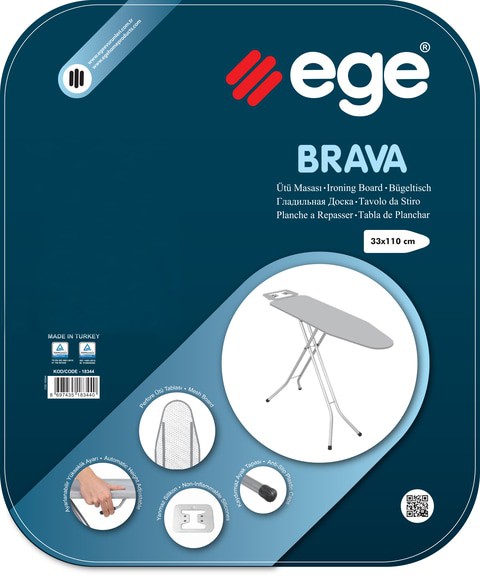 EGE Brava Ironing Board- 33X110CM