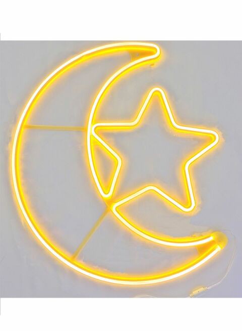 East Lady Big Moon Star Light Yellow 60X51cm