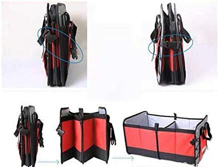 Multifunctional large capacity Retractable Folding Set Bag Car Storage Organizer Box Bag