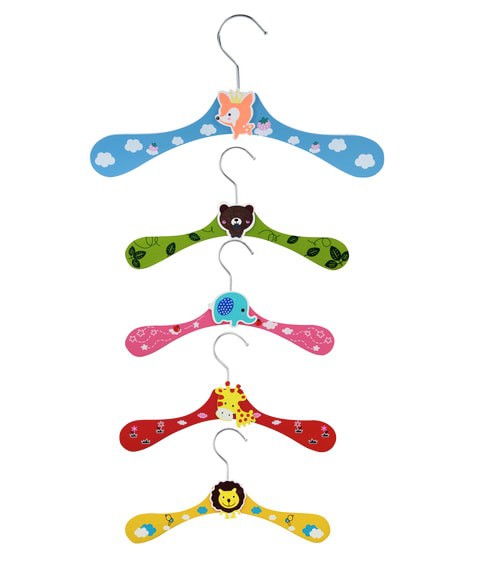 KOOPMAN CLOTHES HANGER WOOD for KIDS 5PCS Set