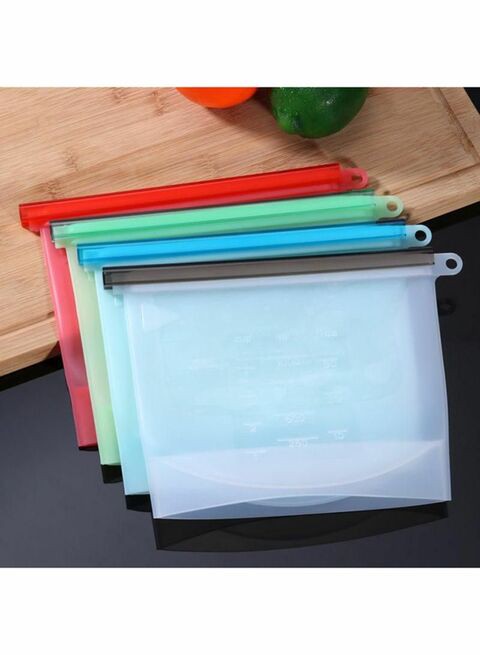 Limitless 4-Pack Food Storage Bag Set Multi Colour 1000Ml