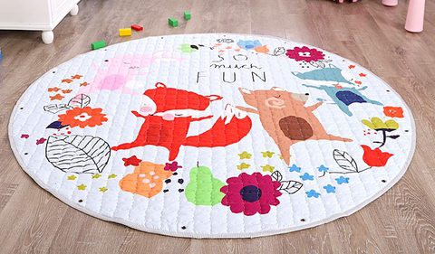 Home Canvas Play Mat - 11.2 x 12.9 x 0.5 cm Fox